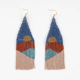 Vista Beaded Fringe Earring