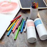12 mini pencils in paper tube
