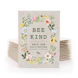 Bee Kind Help Pollinators Bee Seeds