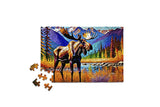 Colorful Moose Mini Puzzle Tube