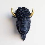 Faux Bison Wall Mount