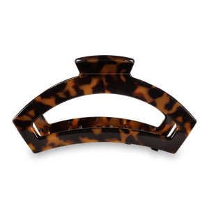 Open Hair Clip | Large |  Tortoise