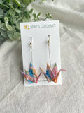 Origami Crane - Single Earrings