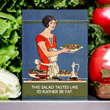 I'd Rather Be Fat Greeting Card