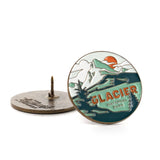 Glacier National Park Enamel Pin