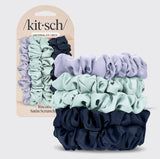 Satin Scrunchies 5pc Garden Bouquet