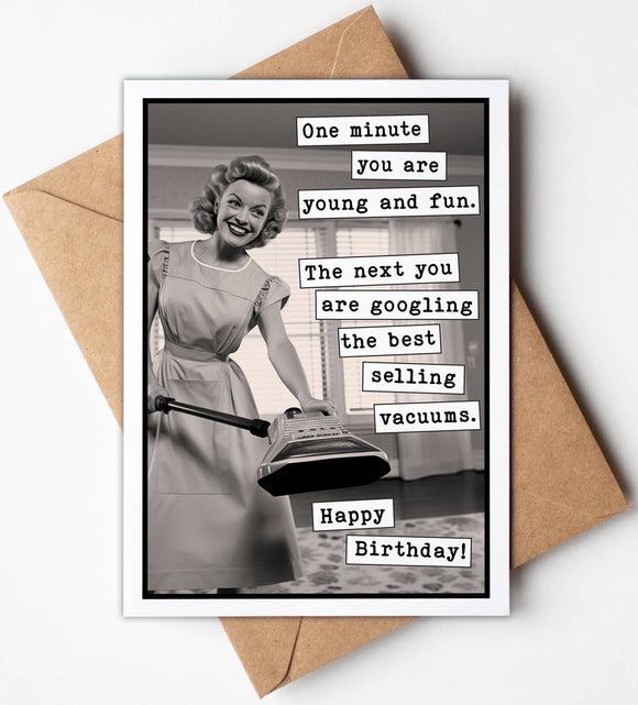 Young and Fun Birthday Card