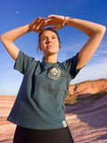 Keep Our Forests Green and Growing Women's Short Sleeve Boxy Tee w/ Pocket
