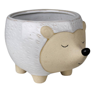 Hedgehog Cachepot, Ceramic