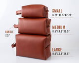 Vegan Leather Dopp Kit