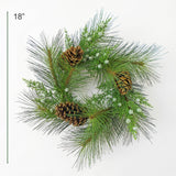 Juniper Pinecone Wreath