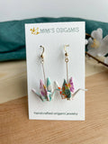 Origami Crane - Single Earrings