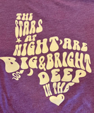 Deep in the Heart Bubble Letter T-Shirt