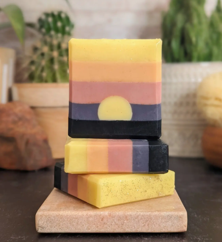 Scorched Horizon Goat Soap