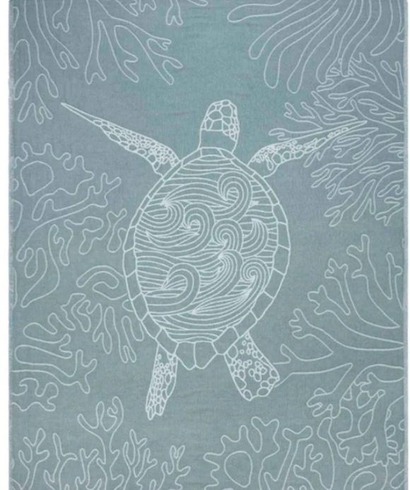 Sea Turtle Deep Reef Towel