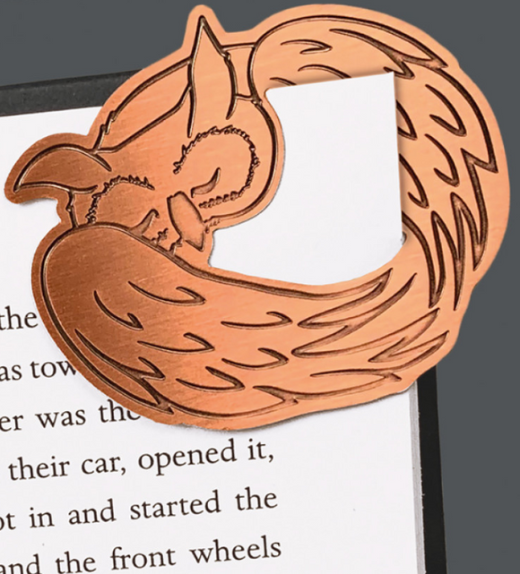 Curled Up Corners Bookmark