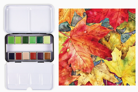 Watercolor Confections