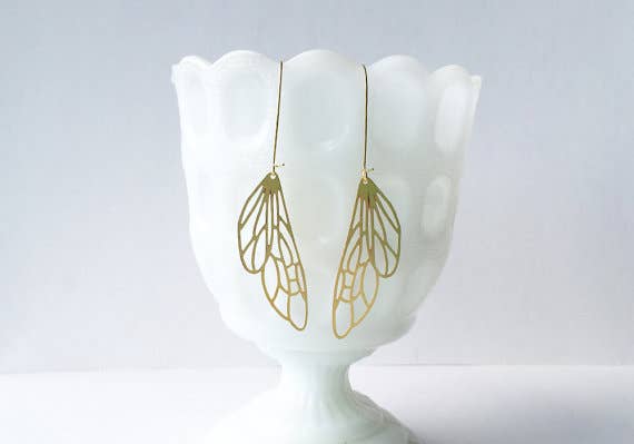 Insect Wing Earrings