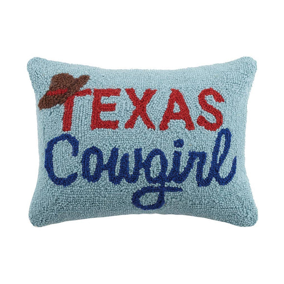 Texas Cowgirl Hook Pillow