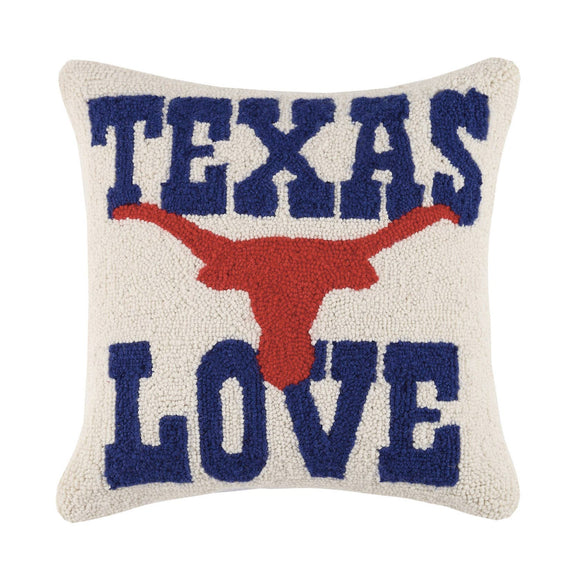 TEXAS LOVE HOOK PILLOW