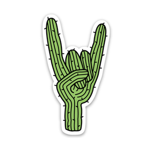 Rockin Saguaro Sticker