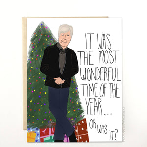 Keith Morrison Dateline Christmas Holiday Card