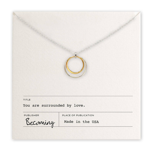 Surrounded By Love Necklace
