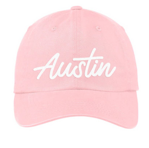 Austin Cursive Baseball Cap