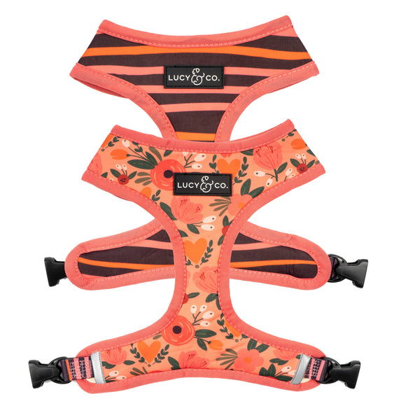 Reversible Harness - Posy Pink