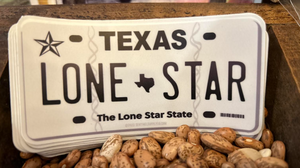 TEXAS License Plate Stickers