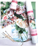 Floral Paint By Numbers Kit