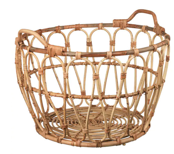 Rattan Basket - 21 x 15