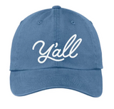 Cursive Y'all Baseball Cap